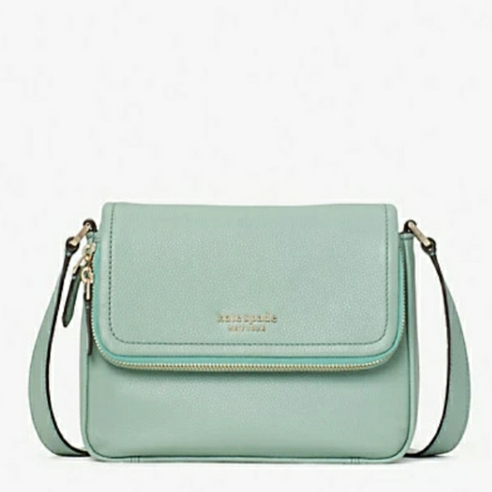 Kate spade run around large flap crossbody.